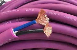 British Aristocratic Proac Response True Oxygen Free Copper Ultra Soft Pure Copper 6 Square Horn Cable Audio Cable