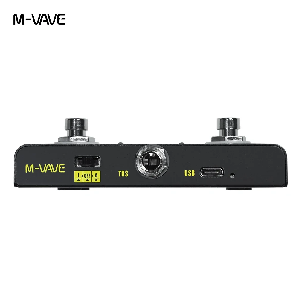 M-VAVE Cube Wireless Turner Page Turner Pedal Rechargeable Music Sheet Turner يدعم اتصال Looper أدوات متوافقة