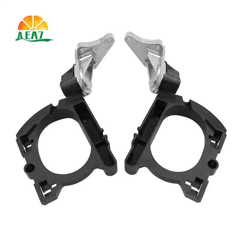 AEA7-Motorcycle Rear View Mirror Base Mount Bracket Left Right For Honda Goldwing GL1800 2001-2017 Aluminum