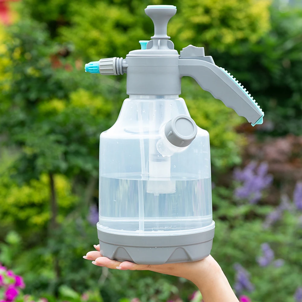 Garden Pump Sprayer 3 Liter Volume with Side Loading Port and Variable Spray Output for Plants and Landscaping