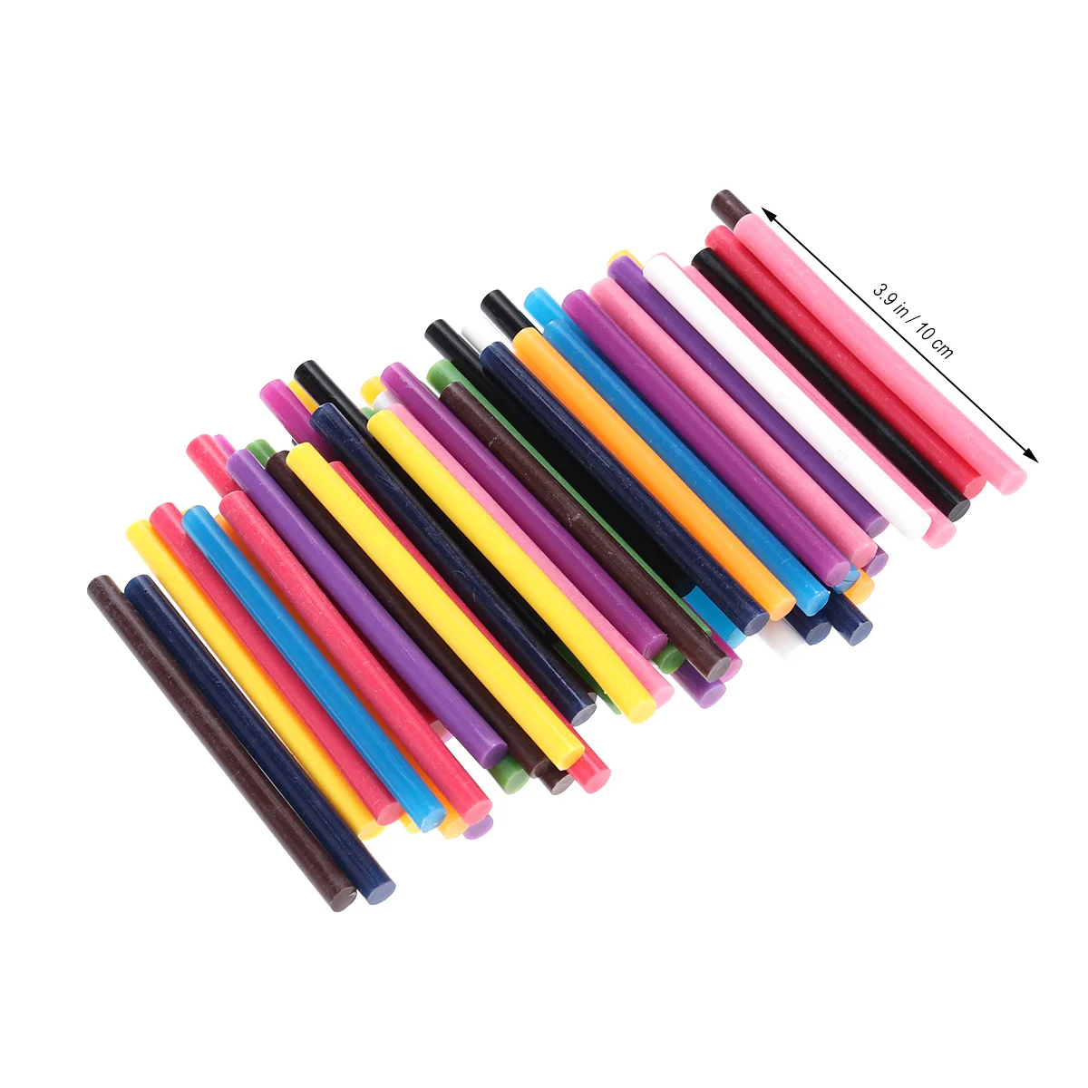 60 قطعة عصي صمغ يسيح بالحرارة عالية اللزوجة علاج سريع شفاف للحرف اليدوية الخشب المعدني النسيج إصلاح أداة لاصقة ذاتية الصنع