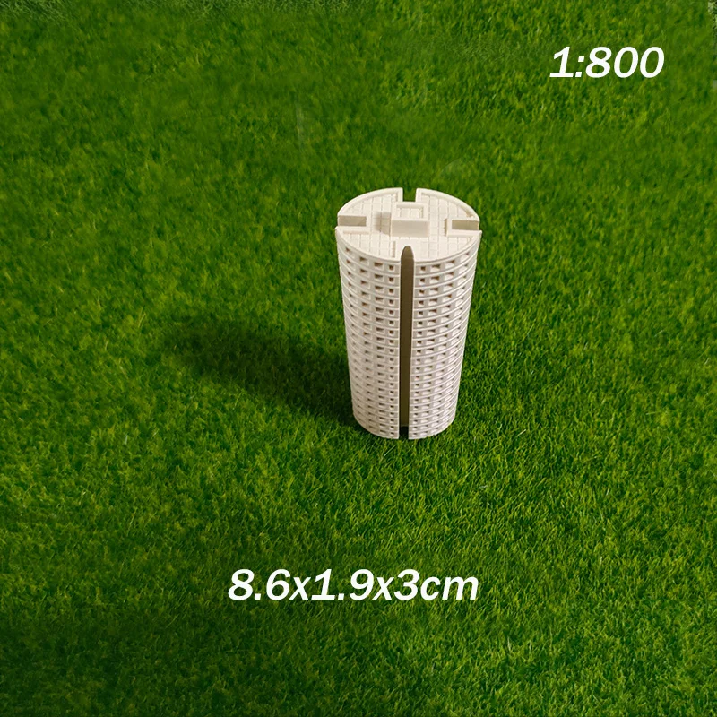 1 szt. Mini zestawy modeli domów budowlanych tworzywa sztuczne ABS Diy stół z piaskiem mikro element dekoracji krajobrazu Diorama akcesoria