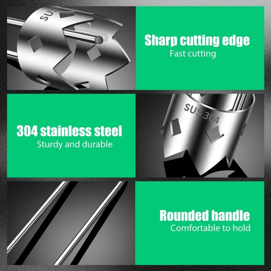 2024 Nieuwe roestvrijstalen rode bel peperzaadboor voor groenten en fruit Keukengadget Efficiënte fruit- en groentekern