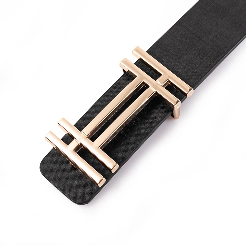 2023 Fashion Luxury Classic Designer Belt Men High Quality Women Leather Dress Cowhide Goth Strap for Jeans Waistband 110cm