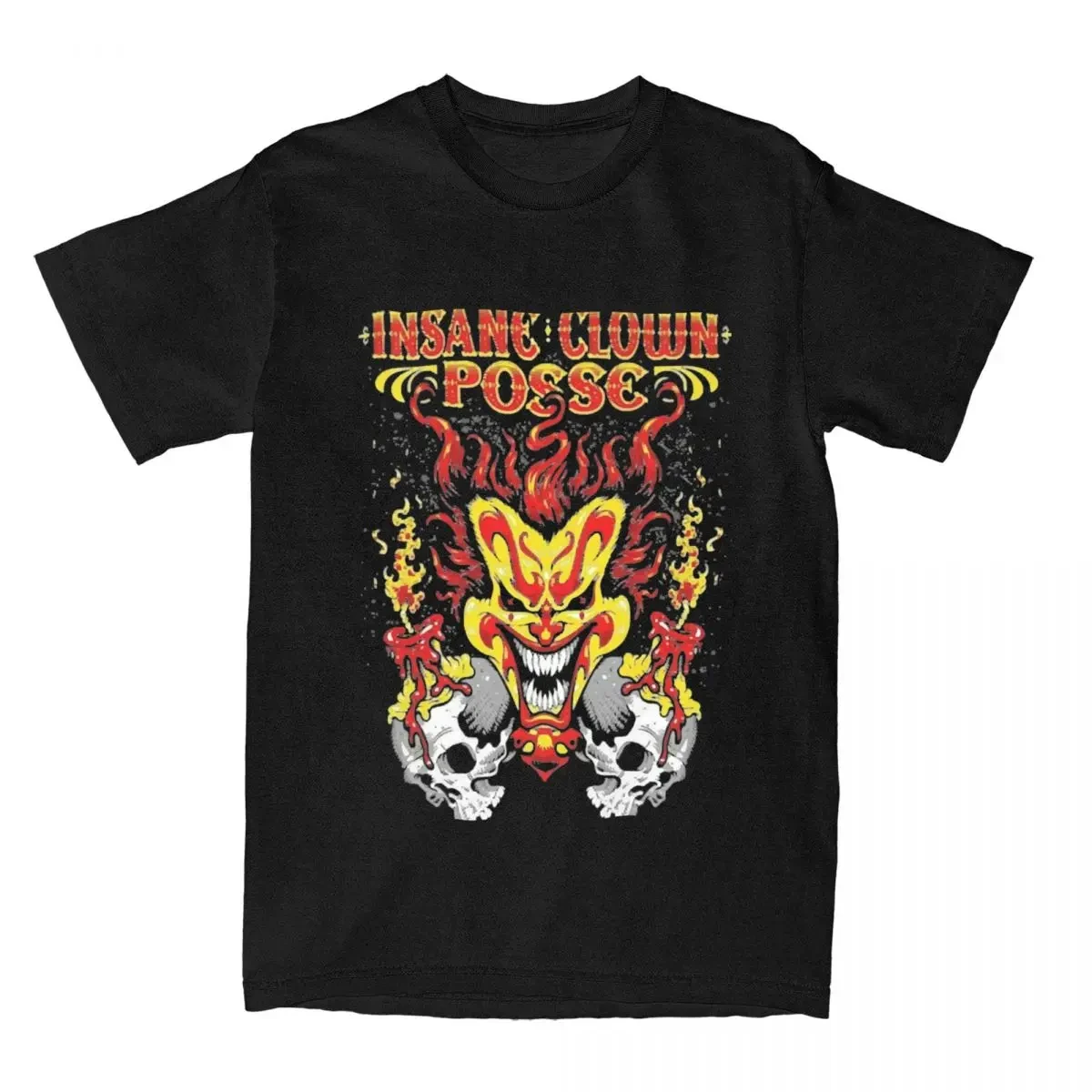 Insane Clown Posse Hiphop T Shirts Men Women's Cotton Hipster T-Shirt Crewneck Tees Short Sleeve Clothing New Arrival 70907