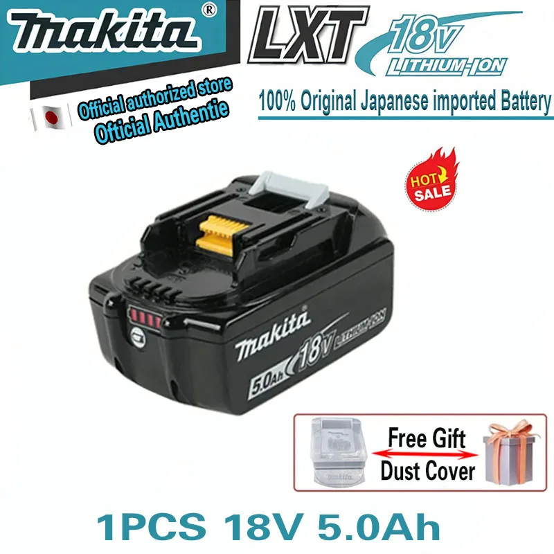 

NEW Original Makita 18V Battery, For Makita Power Tool BL1860 BL1830 LXT400, Makita 18 v Battery 18650 Lithium-ion Cell Suitable