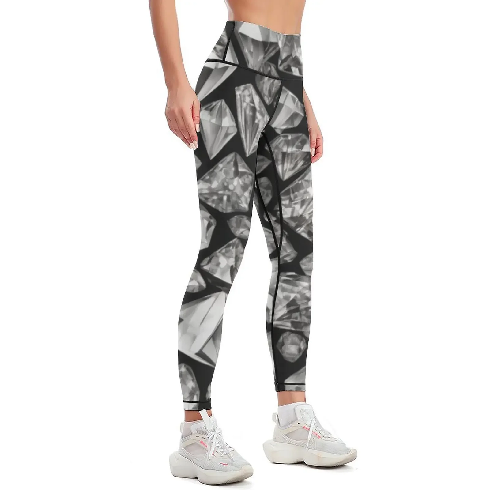 Diamond Leggings Women's sports pants Women's pants Fitness clothing Womens Leggings