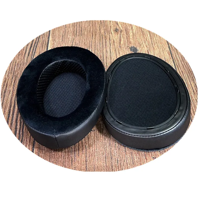 Perforated Ear Pads Mesh Fabric OR VELVET Ice Silk For HIFIMAN EDITION X XS HE1000 SE ARYA Headphones Replacement Ear Pad Black