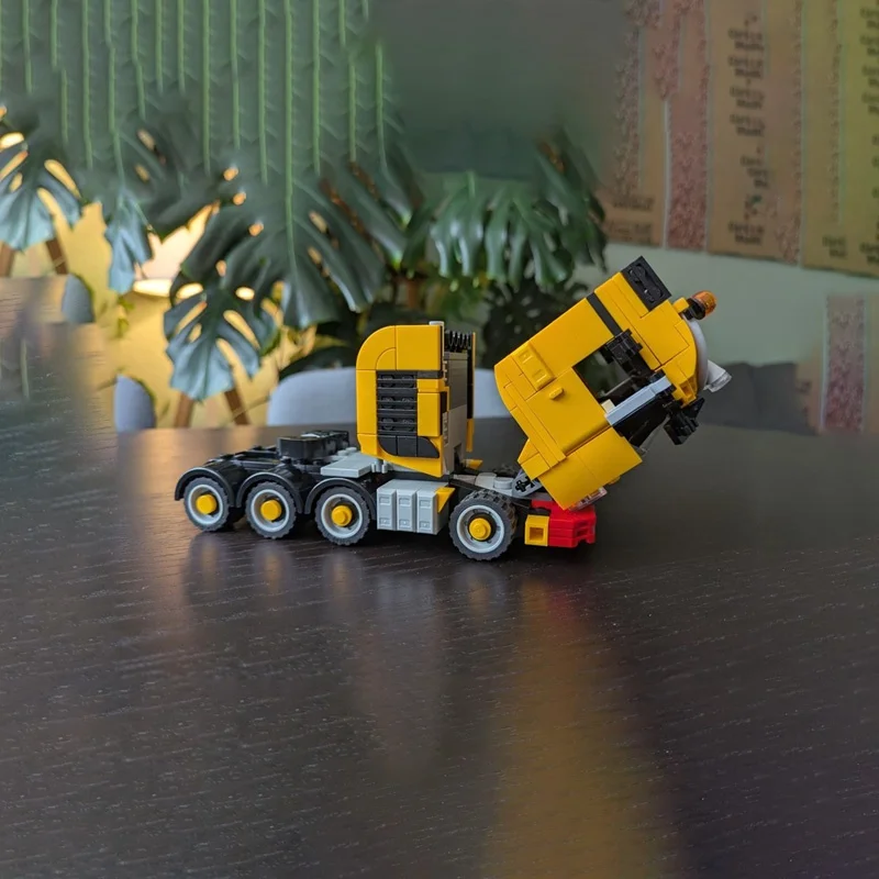 1355 قطعة MOC نموذج مدينة النقل الثقيلة لبنات البناء هدايا عيد الميلاد ألعاب الهندسة المعمارية التعليم الإبداعي عيد ميلاد الطوب #3