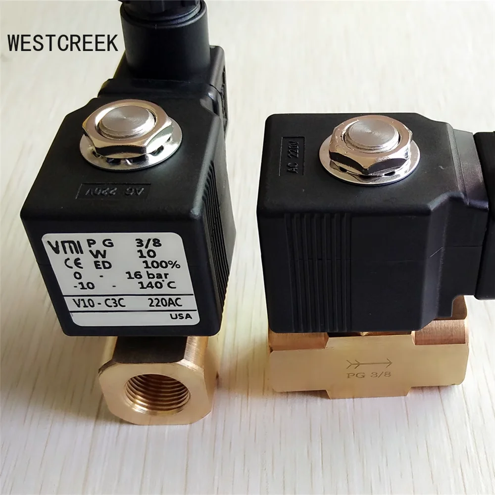 WESTCREEK VMI PG3/8 V10-C3C 220AC Twin screw granulator extrude electromechanical magnetic valve VMI solenoid valve