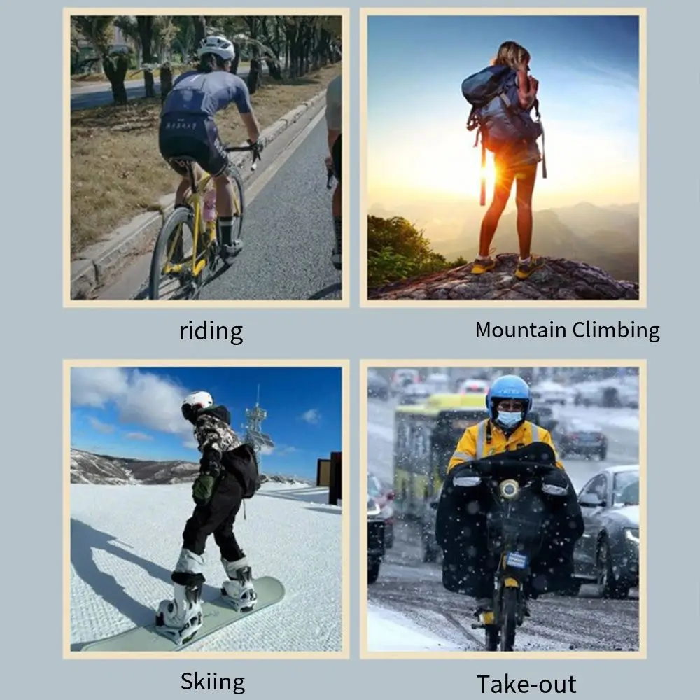 Multifunction Ultralight Winter Ski Gloves Anti-Slip Warm Snowboard Mittens Thicken Full Finger Touchscreen Gloves Men/Women