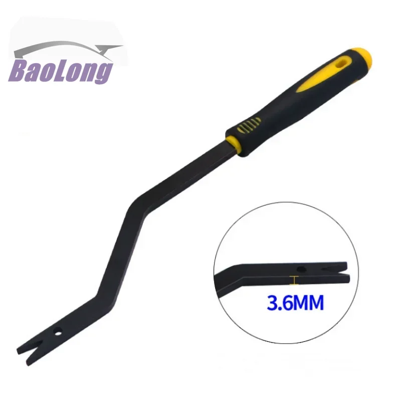 

Auto Roof Canopy Handle Removal Tool Steel Alloy Car Door Panel Dashboard Clip Car Roof Grab Roof Handrail Removal Tool