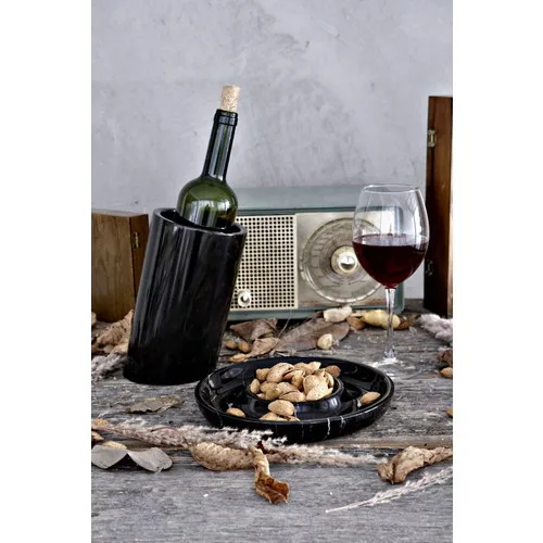 Voodo Concept Alexander Black Marble Wine + Confectionary 2'li Set