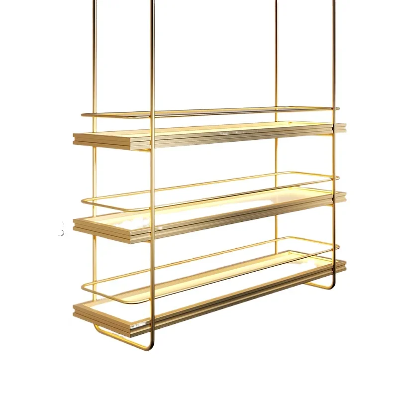 

Bar hanger, wine display stand hanging wine cabinet restaurant