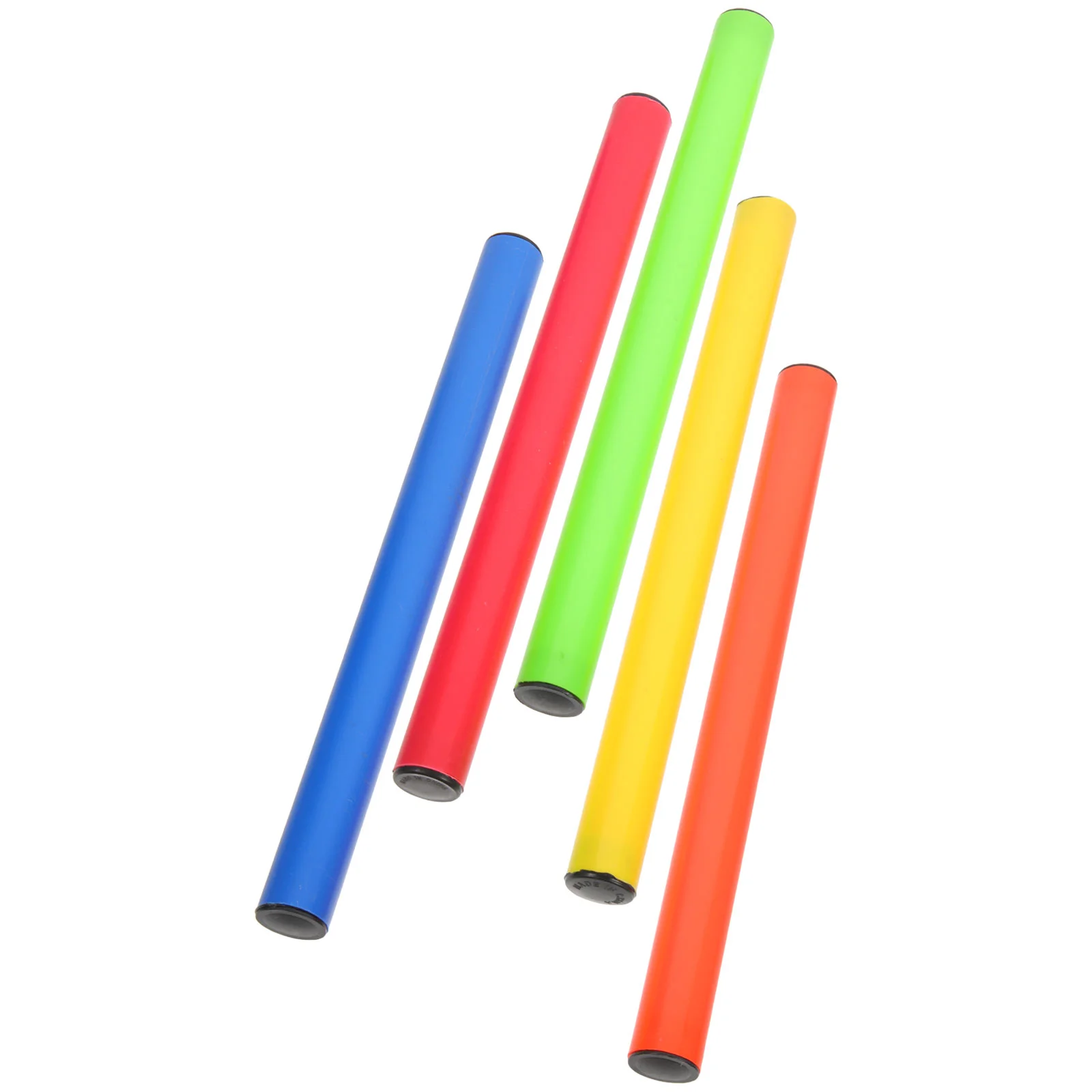 

5 Pcs Training Sticks Relay Race Supply for Kids Light School Competition Plastic