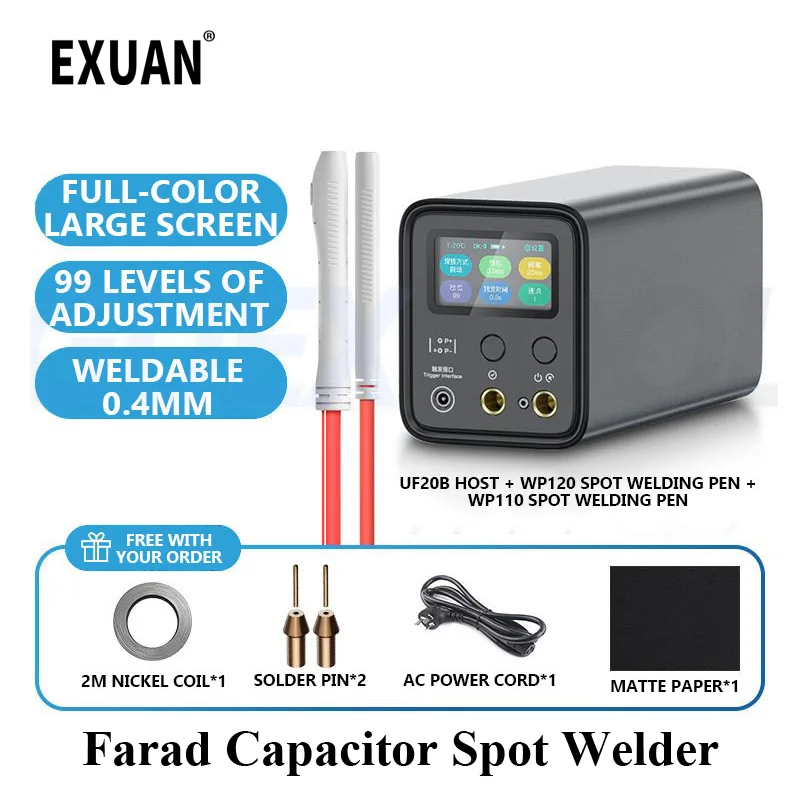 

10500W Spot Welder Super Farad Capacitor Spot Welding Machine 18650 Lithium Battery DIY Nickel Sheet Welding Machine