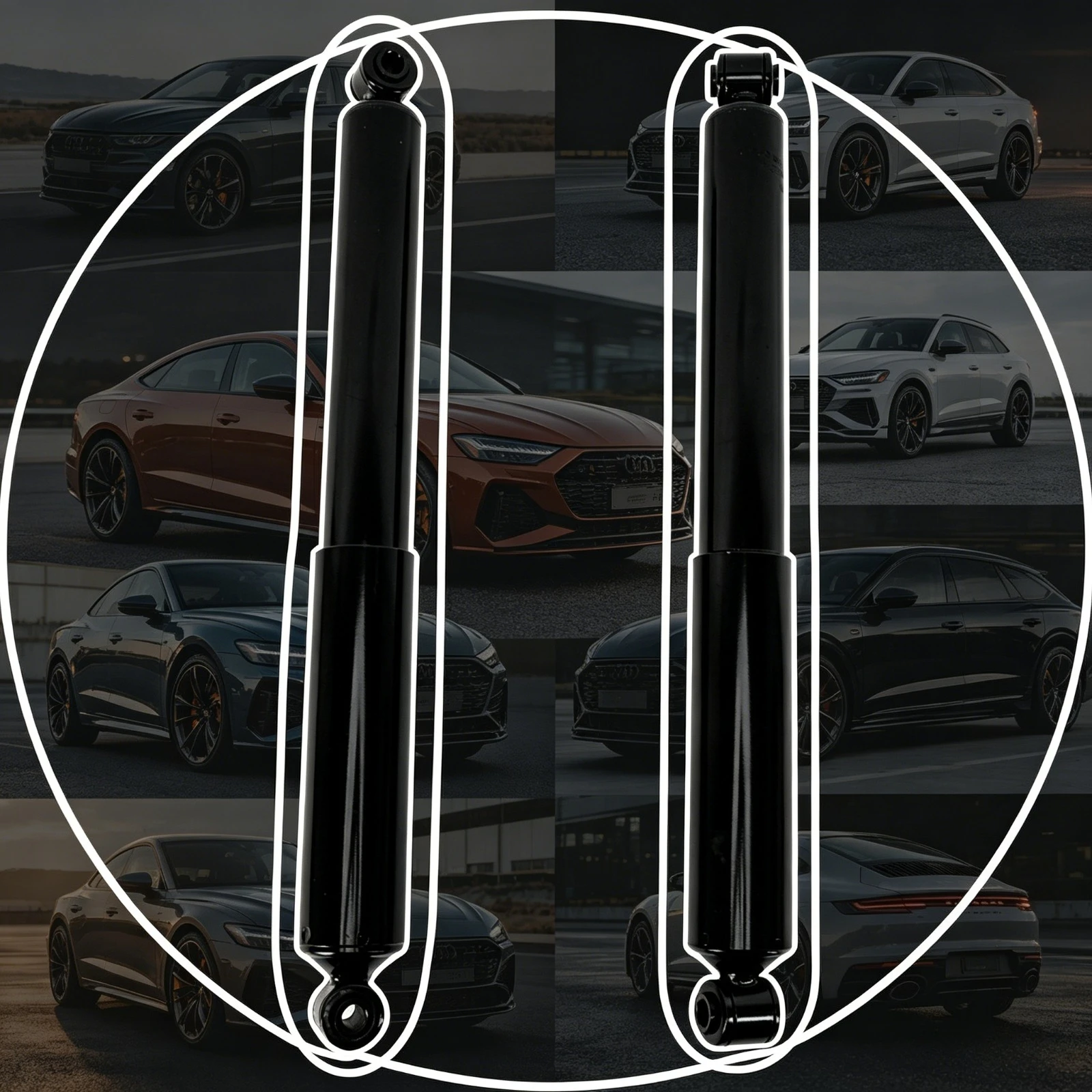 

Universal Car Shock Absorber, for Daily Road Driving & Improved Riding Comfort-128-911258-911258 JB, Excellent Shock Absorption