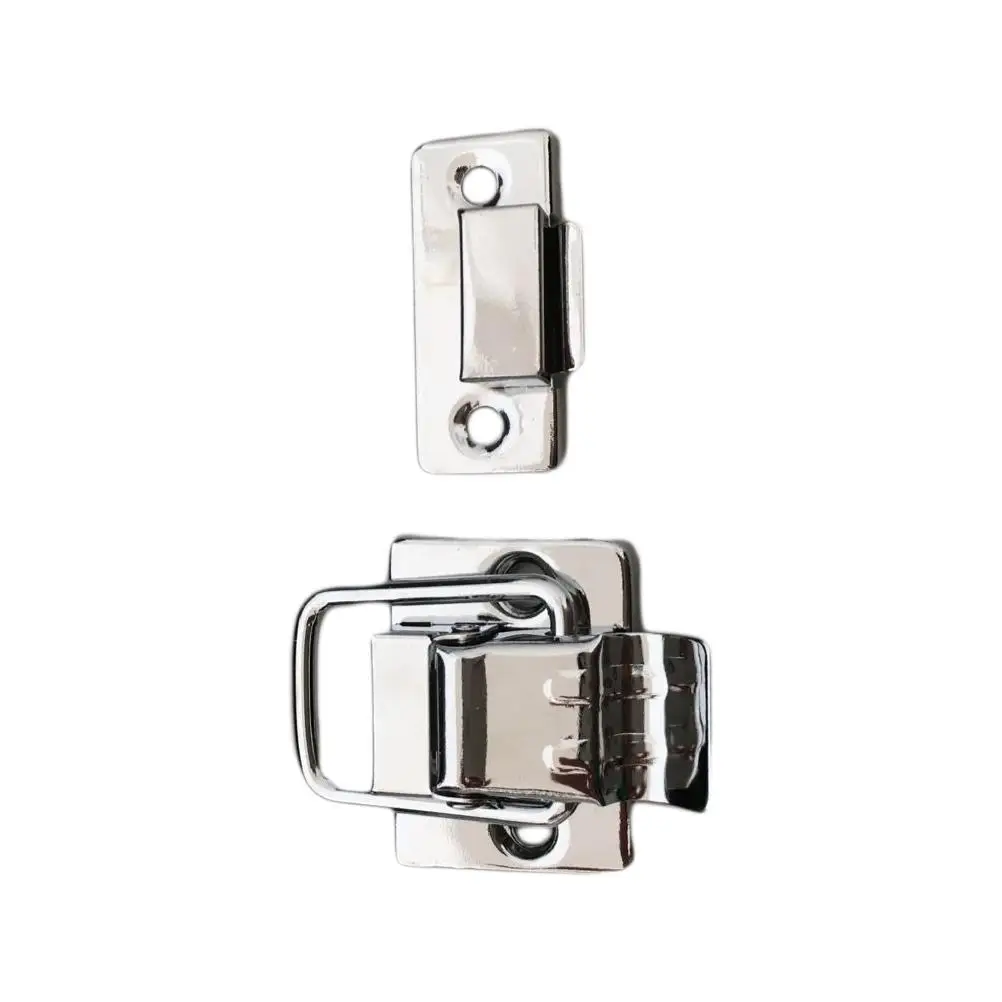 Stainless Steel Toolbox Buckle Heavy Duty Case Latch Black Spring Locks Hasps Clamps Pet Sports Iron Easy Hardware