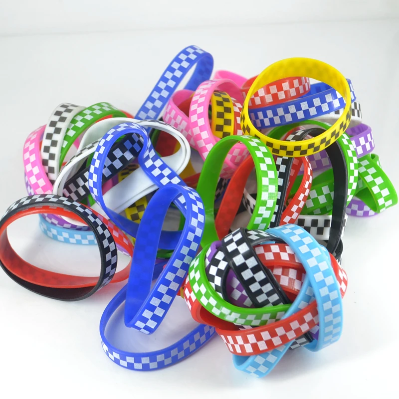 25x pulseras de silicona mosaico pulsera regalo de fiesta joyería de moda