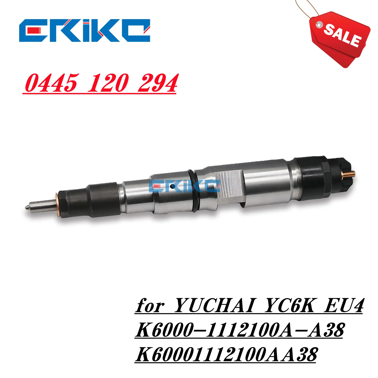 0445120294 Fuel Oil Injector 0 445 120 294 Nozzle Injector 0445 120 294 for YUCHAI YC6K EU4 K6000-1112100A-A38 K60001112100AA38