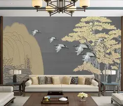 beibehang Custom building tree Photo Wallpaper 3D Landscape Murals wall paper Living Room Theme Hotel Background home decor