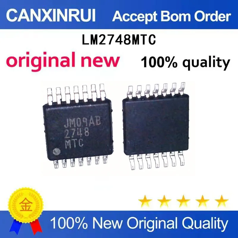 

(5-100 Pieces) Brand new original LM2748MTC silk screen 2748 TSSOP14 spot chip