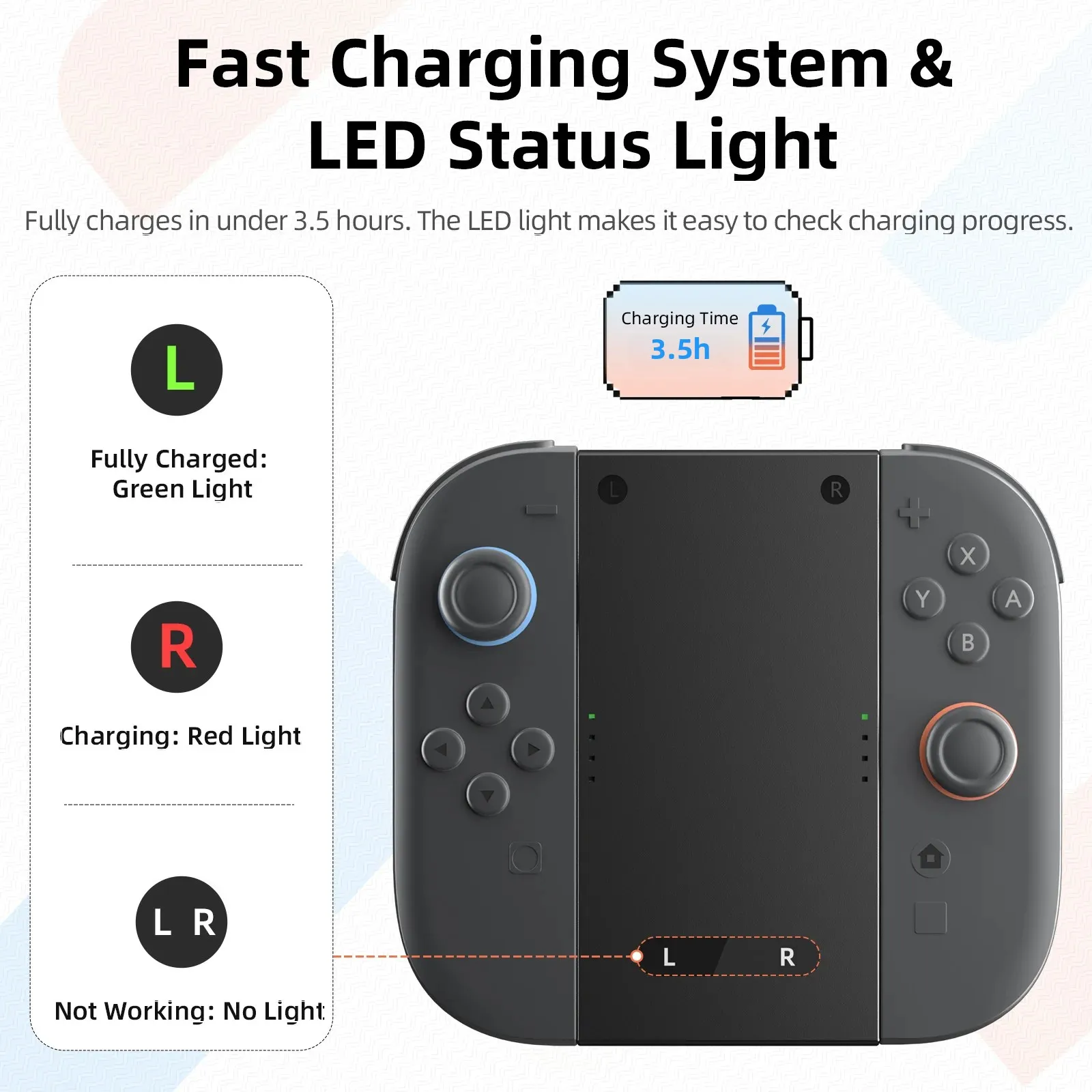 switch2用 左右ハンドル充電グリップ NS2ジョイコン充電グリップブラケット 充電スイッチ2アクセサリー