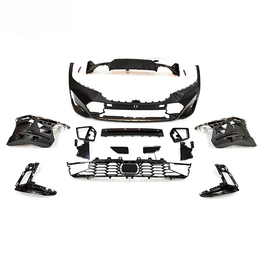 

Комплект внешнего обвеса BM Old & New 3 Series G20 LCI: передний и задний бамперы, решетка радиатора, диффузор, фары (полный комплект для рестайлинга)