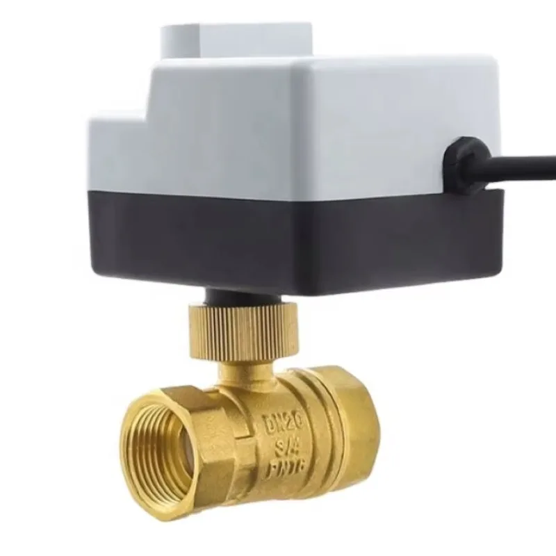 

FCU DN15 DC24V 2-ходовой бестселлер по всему миру высококачественный электрический шаровой кран с приводом