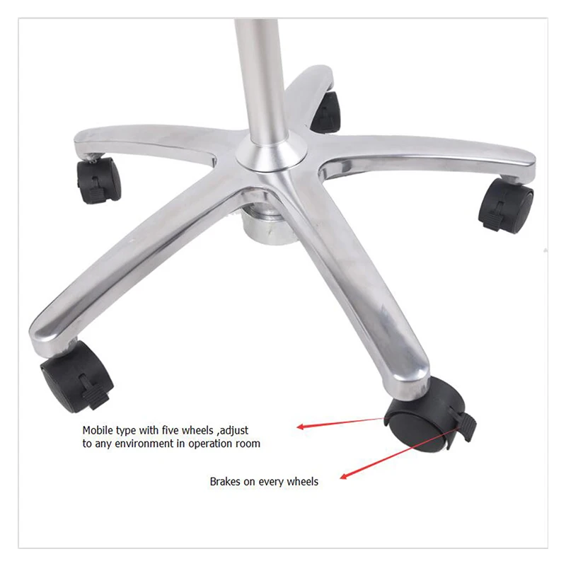 

LED 12W Light Brightness and Spot Size Adjustable Mobile Minor Surgery Dental Medical Operating Lamp