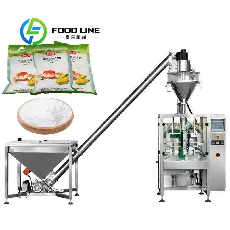 Constant Speed Powder Packaging Production Line Stable Conveyor Movement Ensures Uniform Bag Sealing Effect For Powder Packages