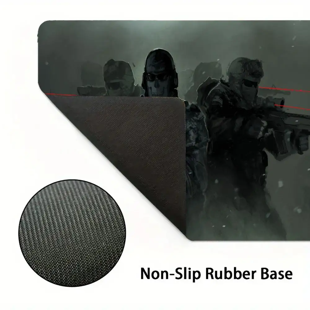 Super cool warrior XXL high-definition printed mouse pad rubber anti-slip computer accessory washable high quality