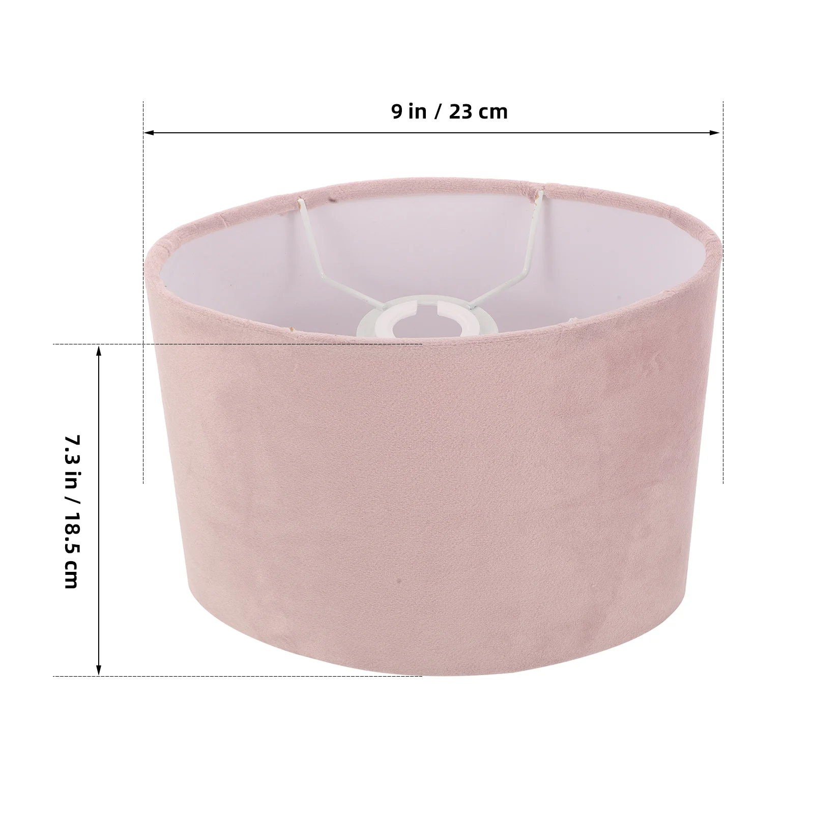 Oval Lamp Shade E27 Table Lamp Shade Clip On Bulb Cloth Lampshade Replacement Pendant Chandelier Light Cover Floor