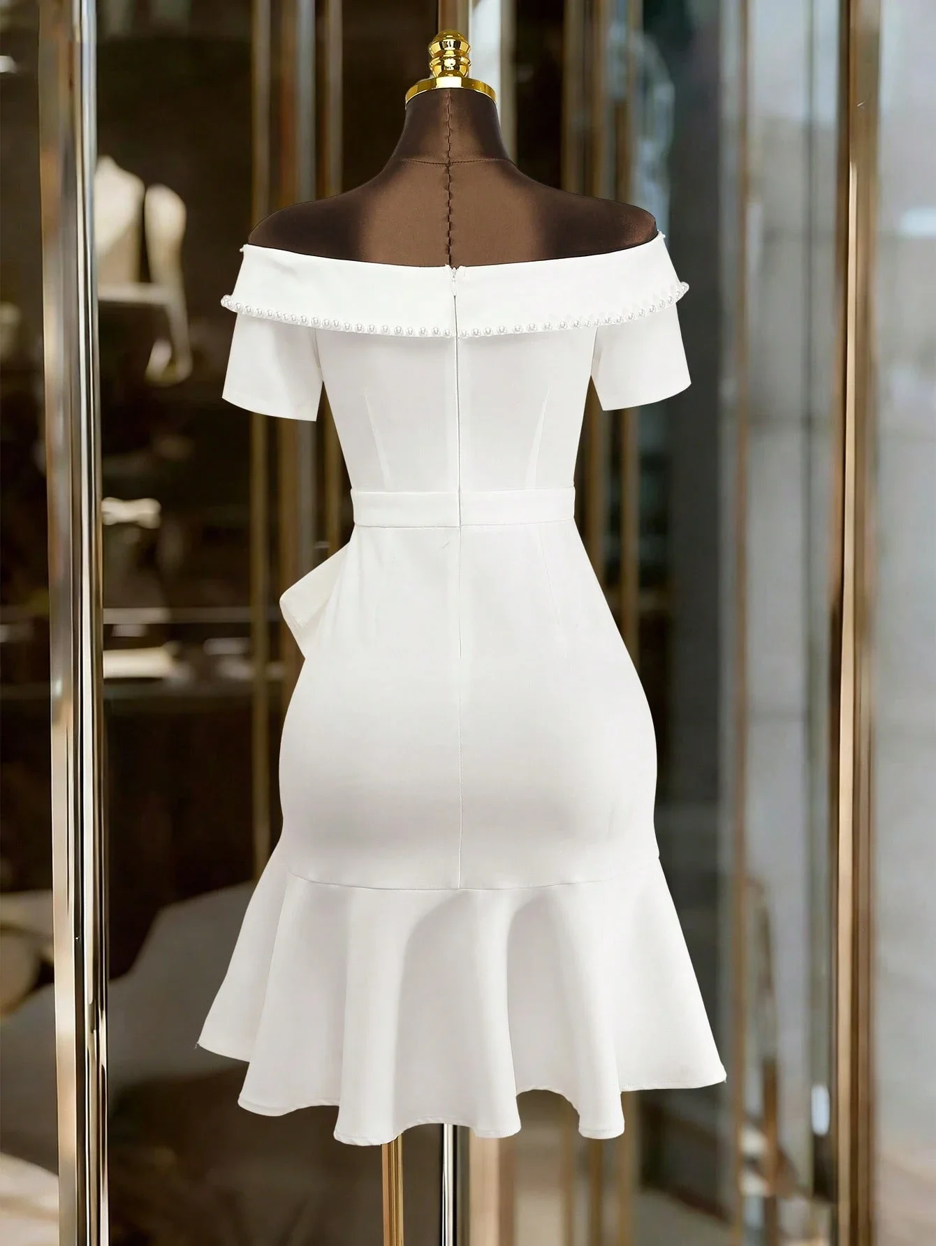 

Floral Print Bow Back Maxi Dress For Women Summer Vacation Party Outfit