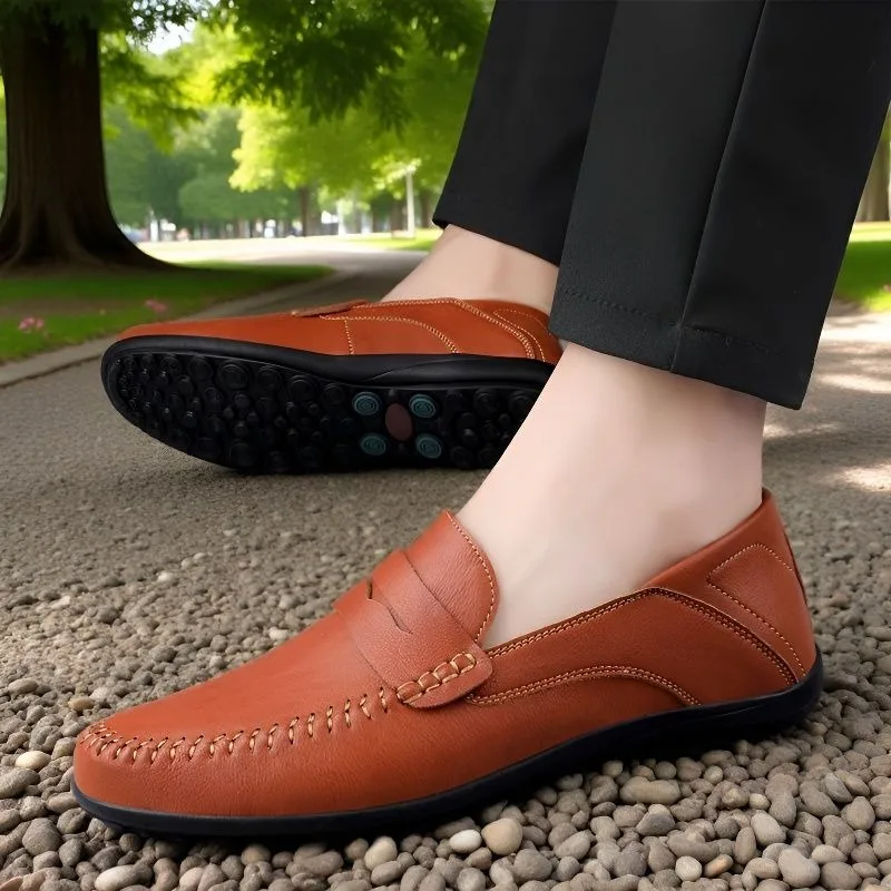 جو بسيط، غير قابل للانزلاق ومقاوم للاهتراء، حذاء بدون كعب عالي الجودة بدواسة واحدة، خفيف وجيد التهوية