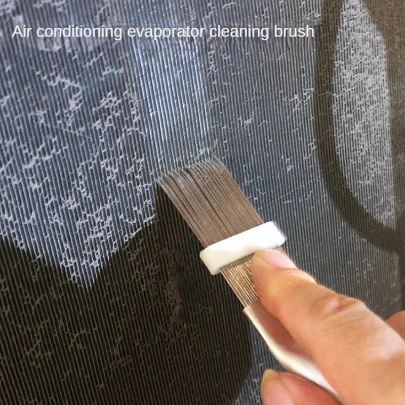 1 PCS Air Conditioner Restoration Comb Stainless Steel Outside Unit Cleaning Tool