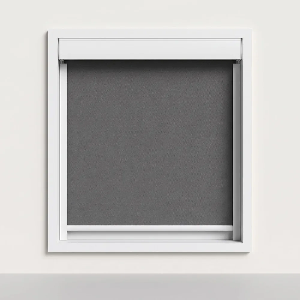 Side Channel Roller Blind No Light Leakage, Cassette Blackout Shade Waterproof Anti Mold Formaldehyde Free Sun Screen Fabric