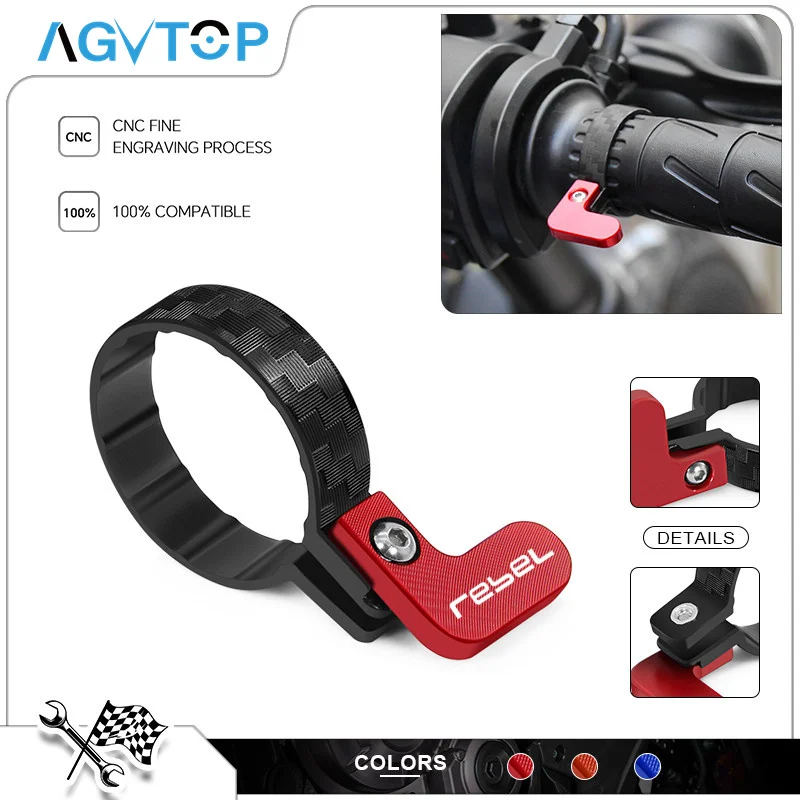 Motorcycle handle Throttle Cruise Control Clip For HORNET CB750 hornet600 900 CB600F XADV REBEL CM300 500 CMX300 CMX500 cmx1100