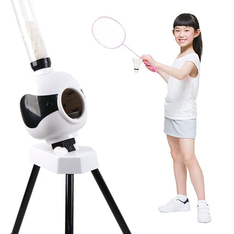 Automatic Badminton Serve Machine Robot Adult Children Gift Portable Outdoor Indoor Beginner Serve Practice Trainer