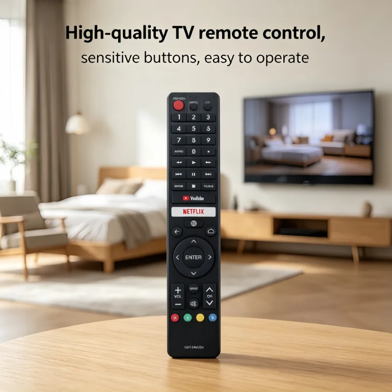 Replacement Remote Control for Sharp AQUOS Smart LCD LED TV Compatible with GB326WJSA GB346WJSA Includes YouTube Netflix Feature
