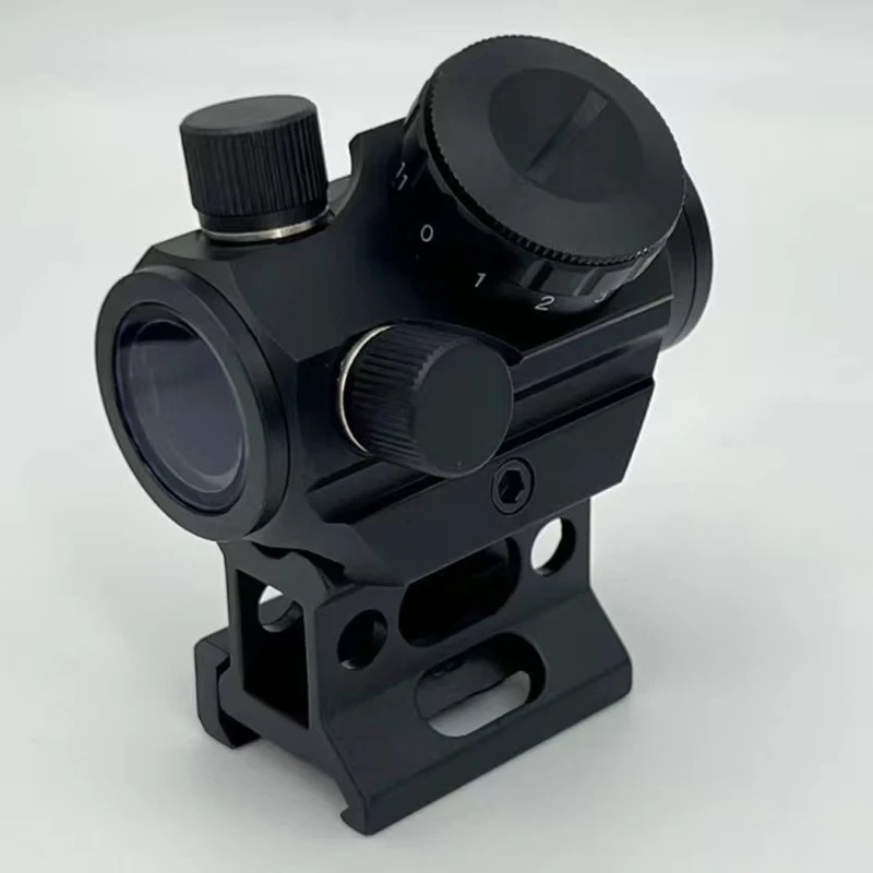 T1 internal red dot, T1 red dot sight, RMR red dot sight, telescope-style tactical red dot sight view 4
