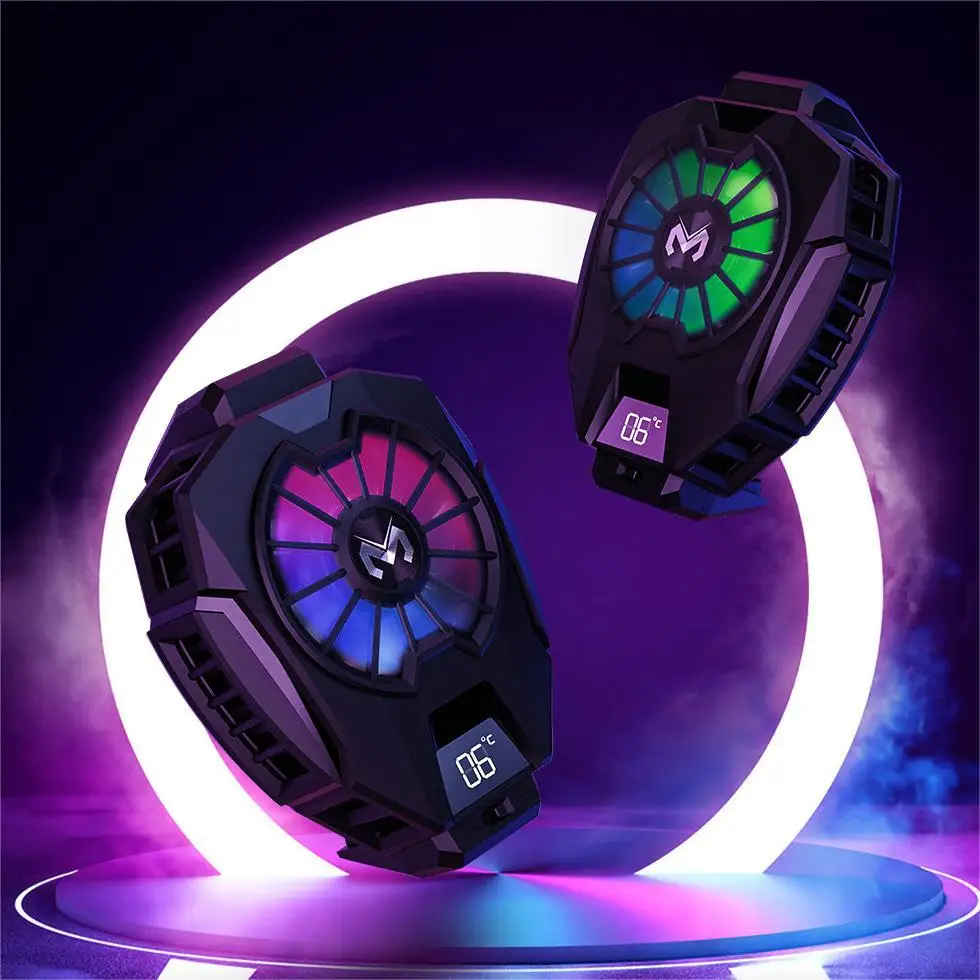 MEMO DL05 Semiconductor Cooler Fast Cooling Low Noise Phone Radiator Cooler for iPad/iPhone Mobile Gaming