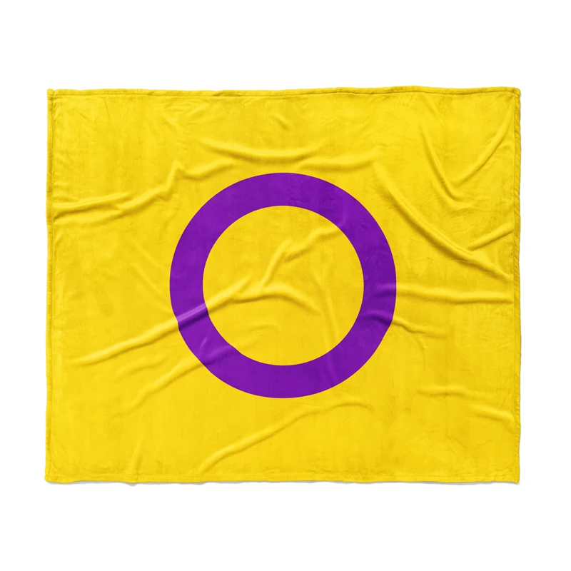 Aertemisi Intersex Pride Flag LGBT Pet Blanket for Small Medium Large Dog Cat Puppy Kitten Couch Sofa Bed