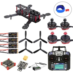 FPV 250 ZM250 250mm Carbon Fiber Quadcopter RS2205 2300kv Motor 30A ESC & F405 V3S Flight Controller & Flysky FS-i6 Kit