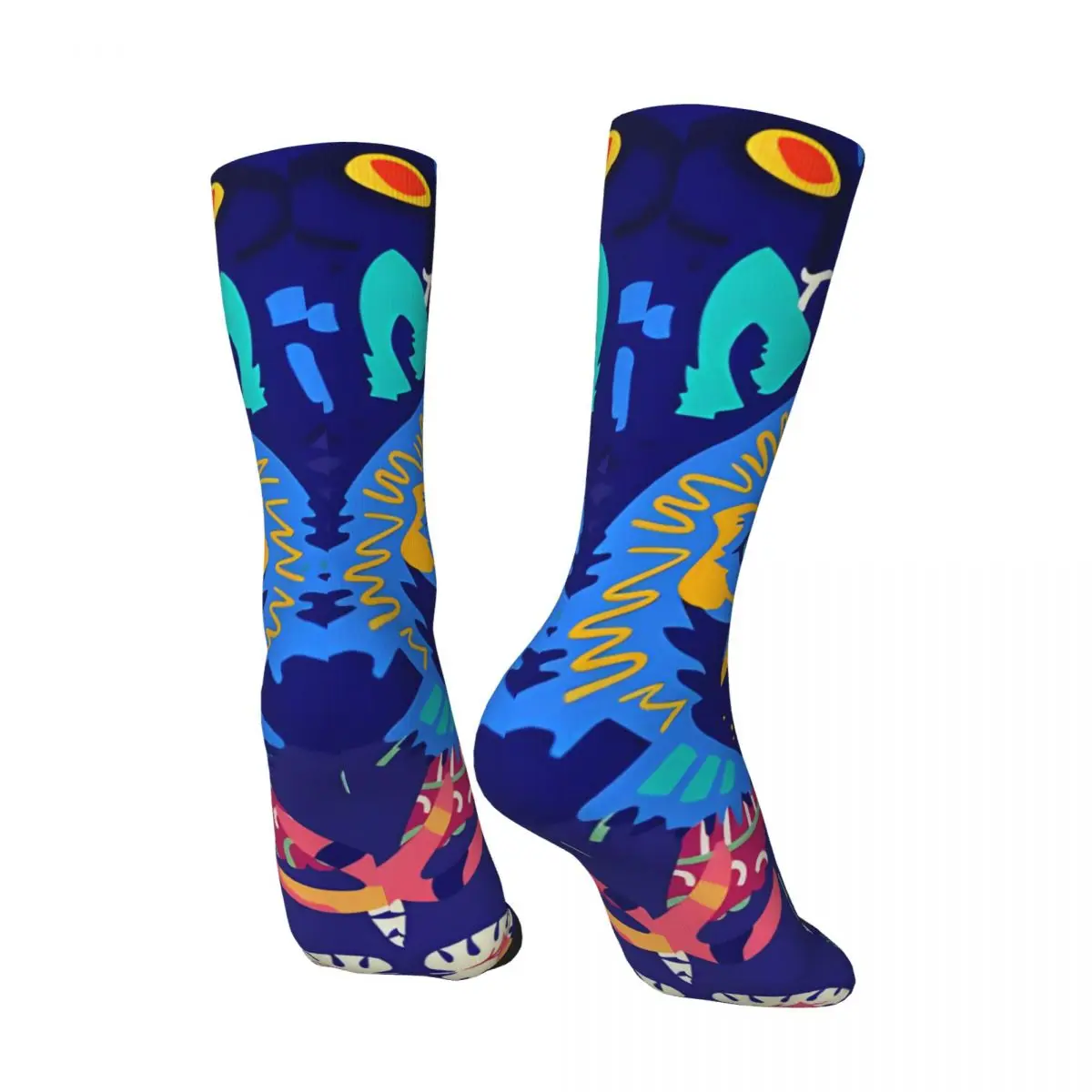 The Wolf Sock Printed Man Polyester