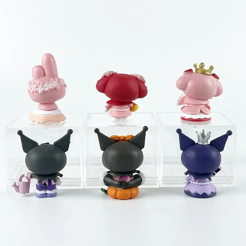 5cm MINISO Sanrio Kuromi My Melody Blind Box Four Seasons Story Series Anime Figure Surprise Decoration Children Kawaii Toy Gift