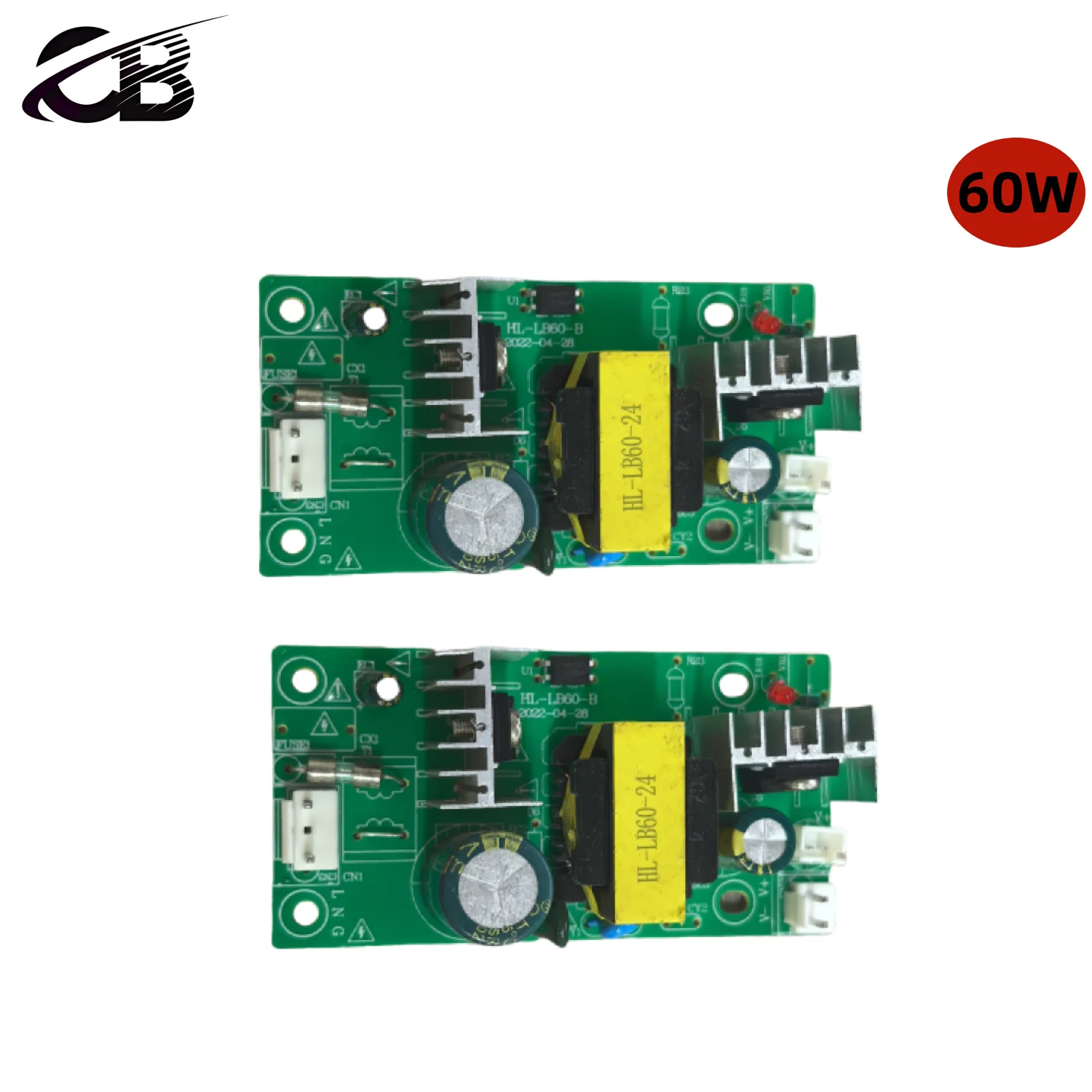 2pcs/60w power supply, DC24V power supply, stage light/LED par/moving head light dedicated power supply