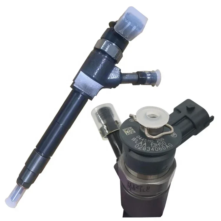 

New Diesel Fuel Common Rail Injector 0445110250 0445120060 5263321 1703934 For Bosch DAF Ford Mazda BT50 2.5L WLAA13H50