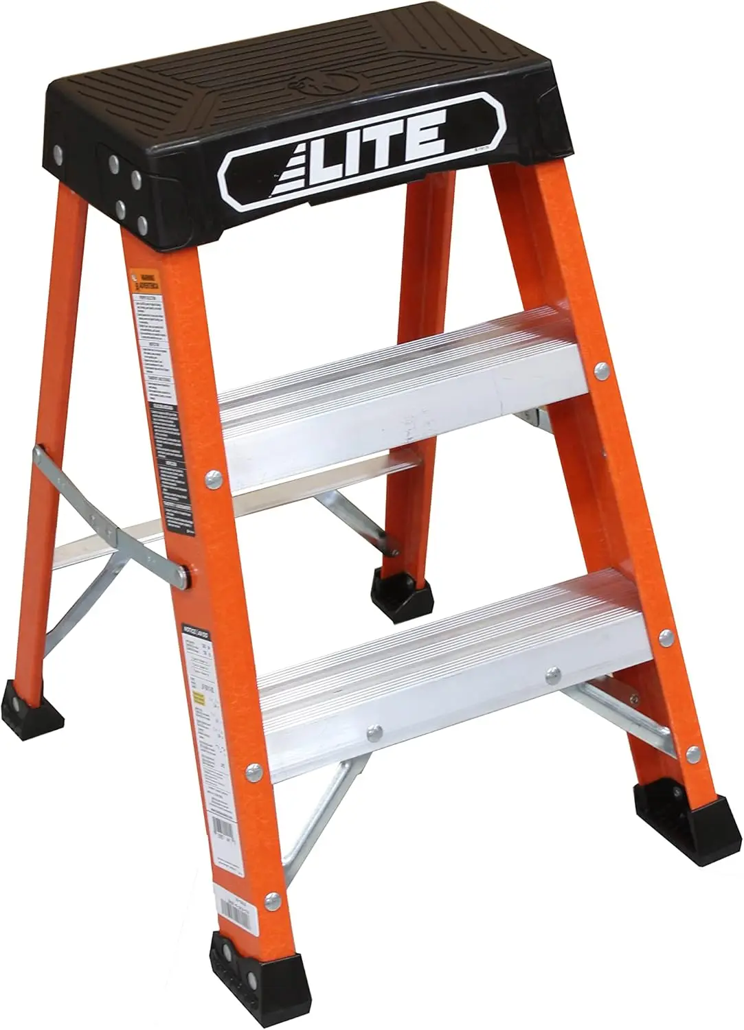 

2-Foot Fiberglass Step Stool Industrial, 300-Pound Load Capacity, Type IA, LP-3011-02