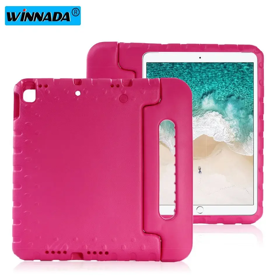 

Case for ipad 10.2 2019 hand-held Shock Proof EVA full body cover Handle stand case for kids for Apple ipad 7 7th 10.2 inch case